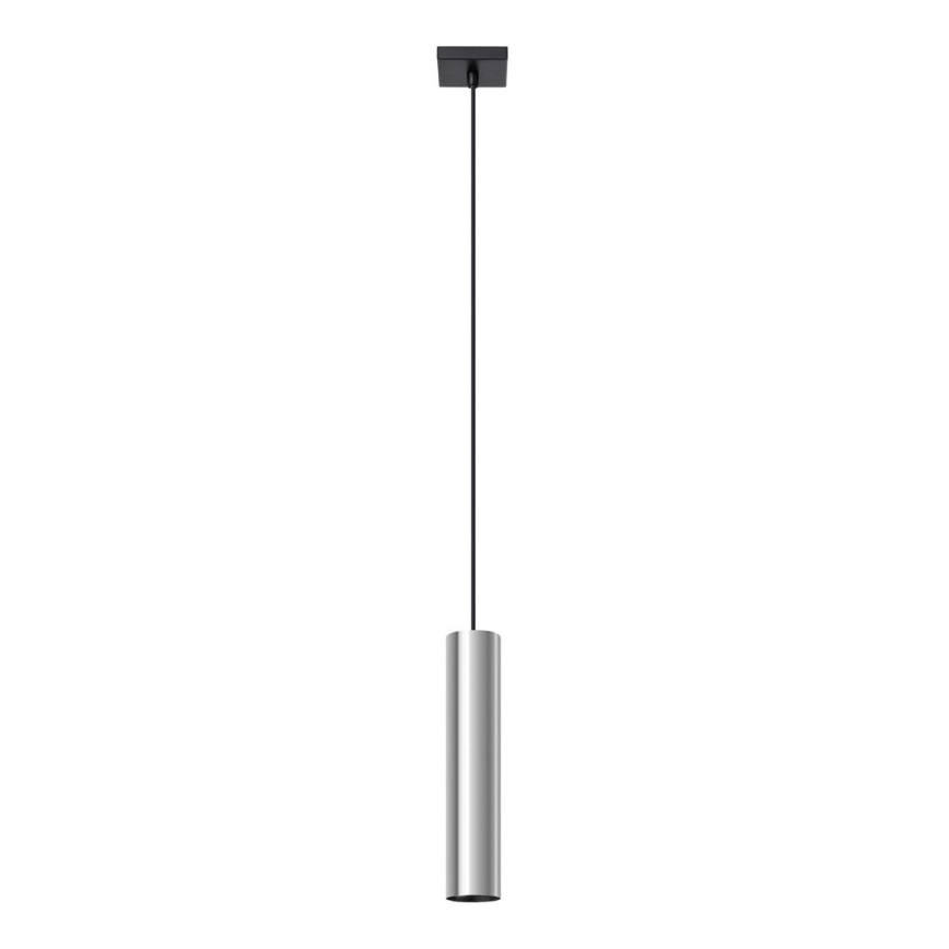 Hängeleuchte LAGOS 1xGU10/10W/230V glänzendes Chrom