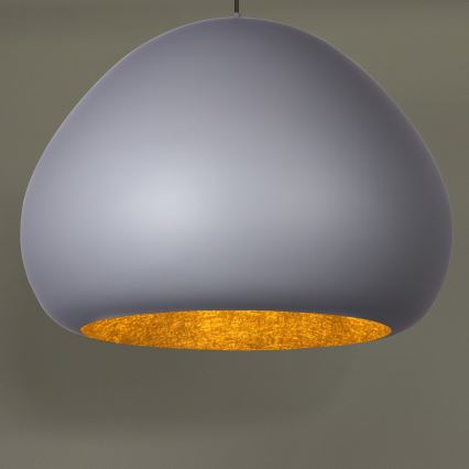 Hängeleuchte LAVA 1xE27/15W/230V grau/golden