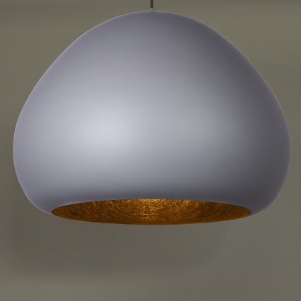 Hängeleuchte LAVA 1xE27/15W/230V grau/schwarz