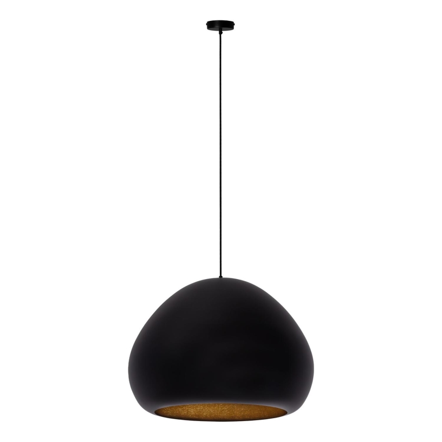 Hängeleuchte LAVA 1xE27/15W/230V schwarz/golden