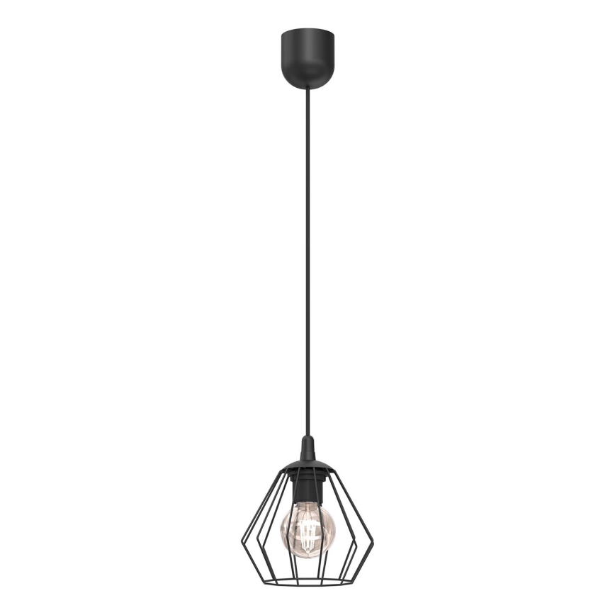 Hängeleuchte LETI 1xE27/15W/230V schwarz
