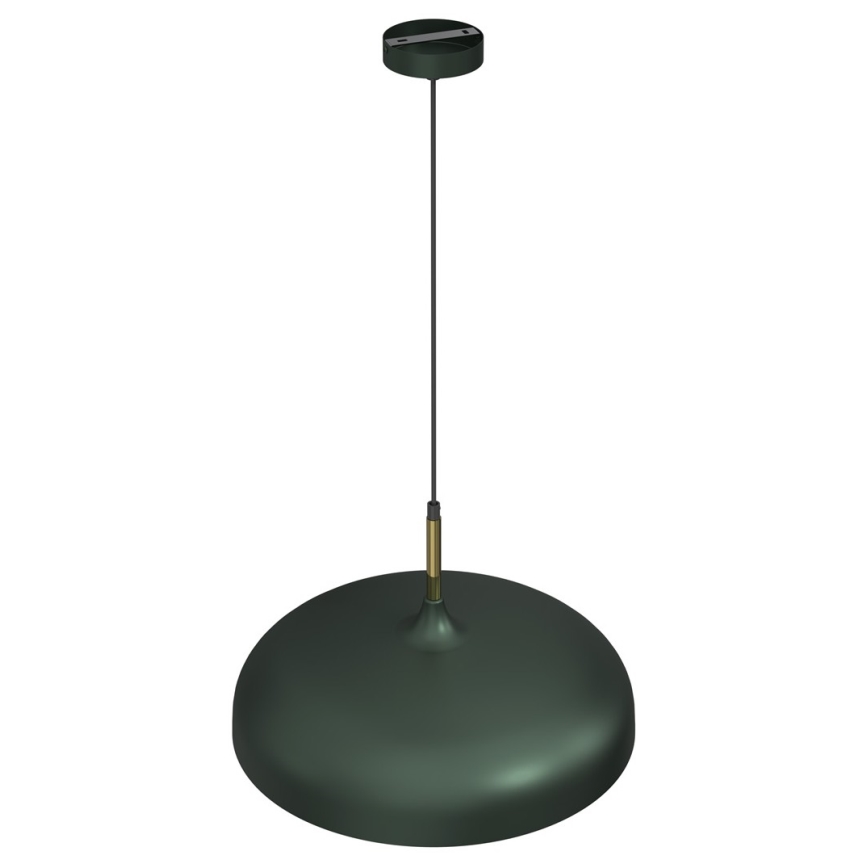 Hängeleuchte LINCOLN 1xE27/60W/230V d. 45 cm grün