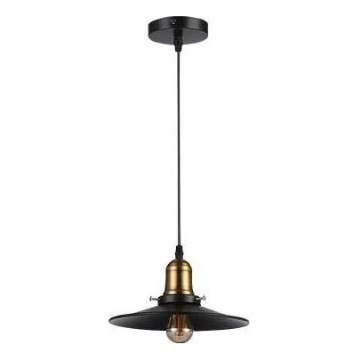 Hängeleuchte LOFT 1xE27/60W/230V d 22 cm schwarz