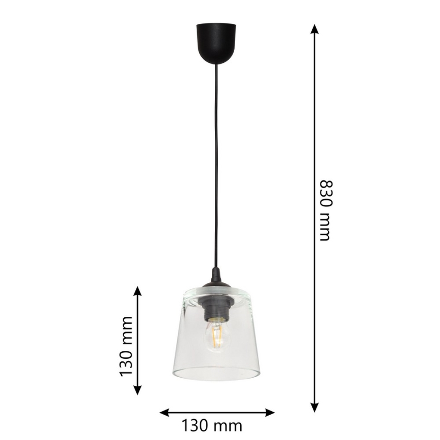 Hängeleuchte LUCEA 1xE27/15W/230V