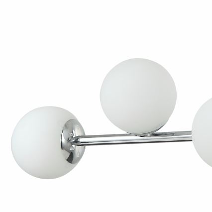 Hängeleuchte MADDIE 5xE14/5W/230V, glänzender Chrom