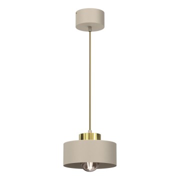 Hängeleuchte MARTI 1xE27/15W/230V beige/golden