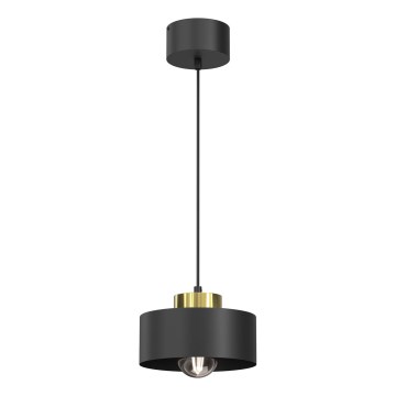 Hängeleuchte MARTI 1xE27/15W/230V schwarz/golden
