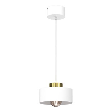 Hängeleuchte MARTI 1xE27/15W/230V weiß/golden