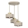 Hängeleuchte MARTI 3xE27/15W/230V beige/golden