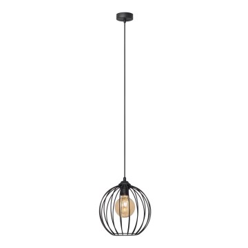 Hängeleuchte MERCURE 1xE27/15W/230V Durchmesser 24 cm schwarz