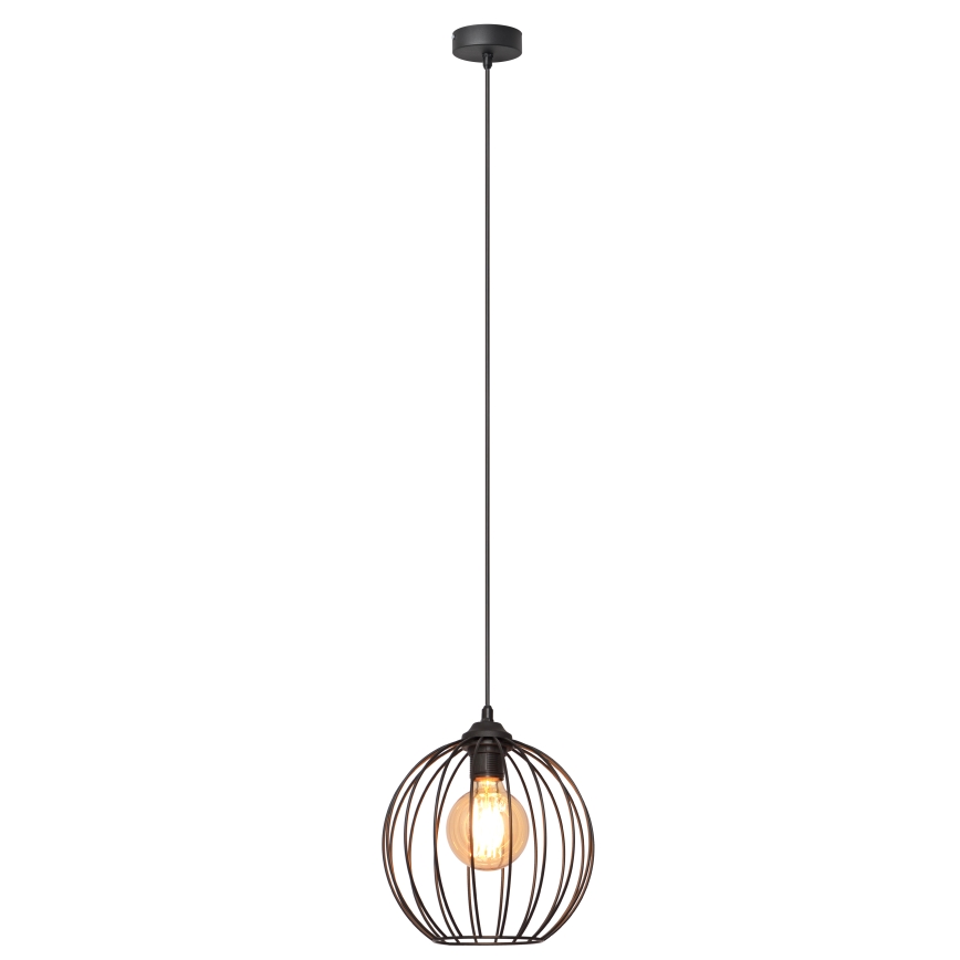 Hängeleuchte MERCURE 1xE27/15W/230V Durchmesser 24 cm schwarz