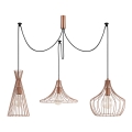 Hängeleuchte MEZOPOTAMYA 3xE27/40W/230V Spinne