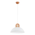 Hängeleuchte MIGOT 1xE27/15W/230V beige/golden
