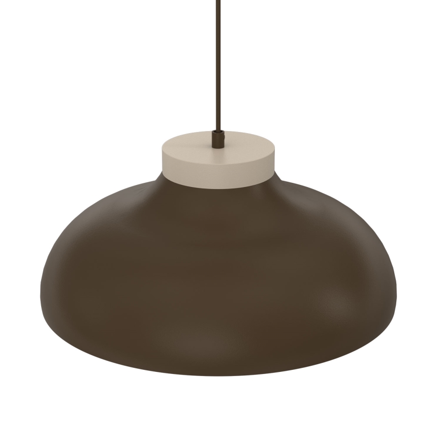 Hängeleuchte mit Kabel BASCA 1xE27/15W/230V braun/beige