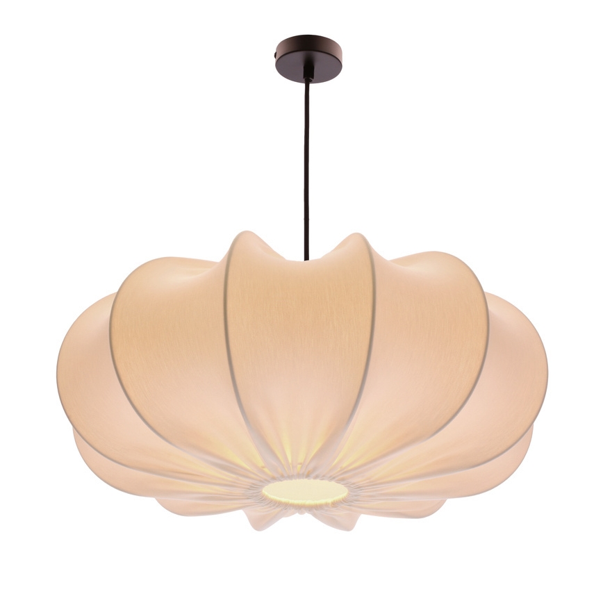 Hängeleuchte mit Kabel CAFEE 1xE27/40W/230V Ø 52 cm weiß