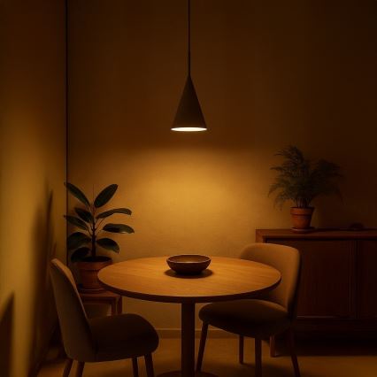 Hängeleuchte mit Kabel CAPITAL 1xGX53/15W/230V Ø 17 cm Taupe