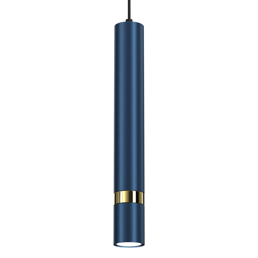 Hängeleuchte mit Kabel JOKER 1xGU10/25W/230V blau/gold