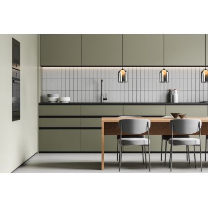 Hängeleuchte mit Kabel KLEA 1xG9/15W/230V rauchschwarz