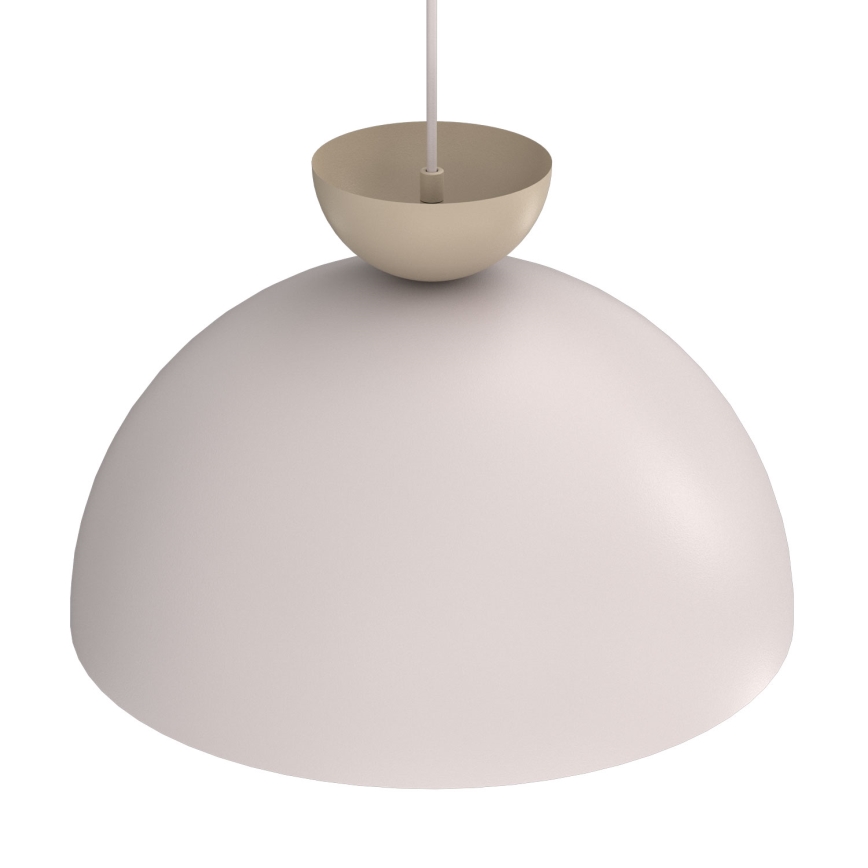 Hängeleuchte mit Kabel NEVIS 1xE27/15W/230V Ø 38 cm cremefarben