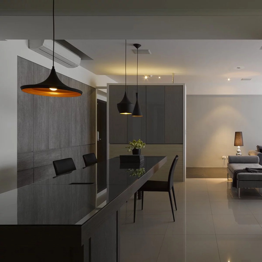 Hängeleuchte MODERN E27/60W schwarz