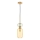 Hängeleuchte MOLLY 1xE14/40W/230V d 12 cm golden/orange/grün