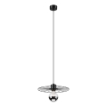 Hängeleuchte MONTANA 1xE27/15W/230V d 30 cm schwarz