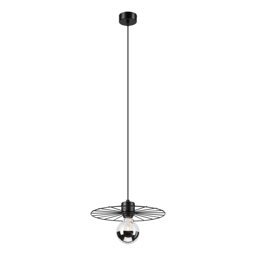 Hängeleuchte MONTANA 1xE27/15W/230V d 30 cm schwarz