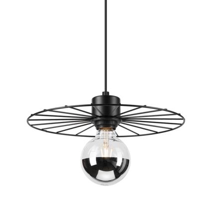 Hängeleuchte MONTANA 1xE27/15W/230V d 30 cm schwarz