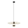 Hängeleuchte MONTANA 1xE27/15W/230V d 45 cm golden/schwarz