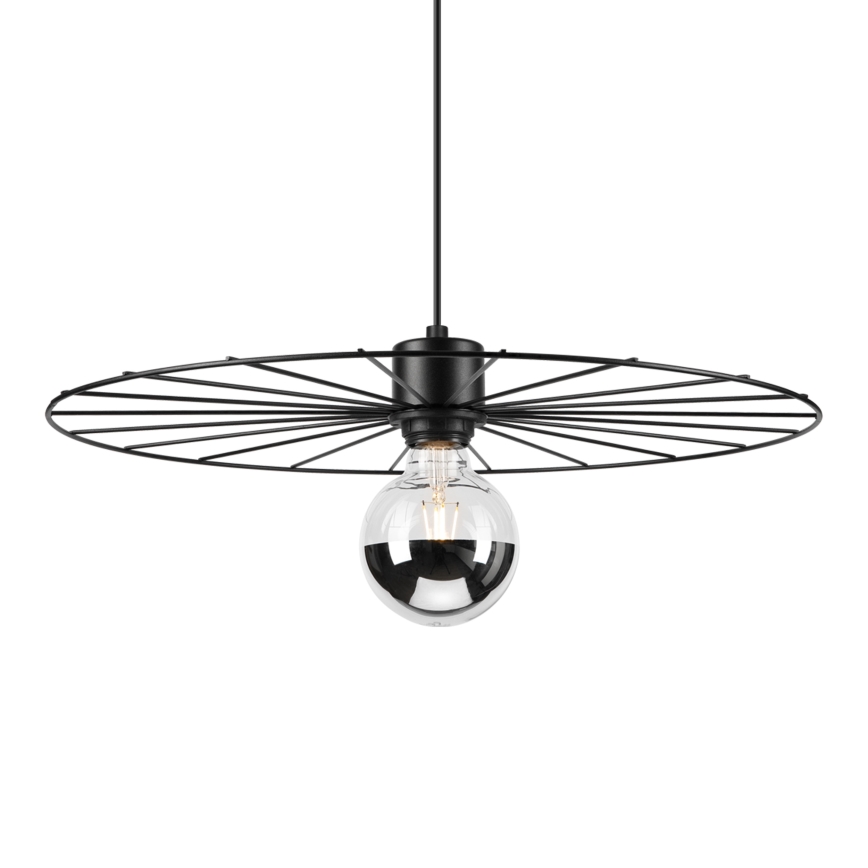 Hängeleuchte MONTANA 1xE27/15W/230V d 45 cm schwarz