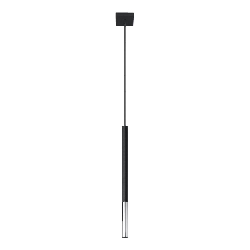Hängeleuchte MOSAIC 1xG9/12W/230V schwarz/glänzendes Chrom