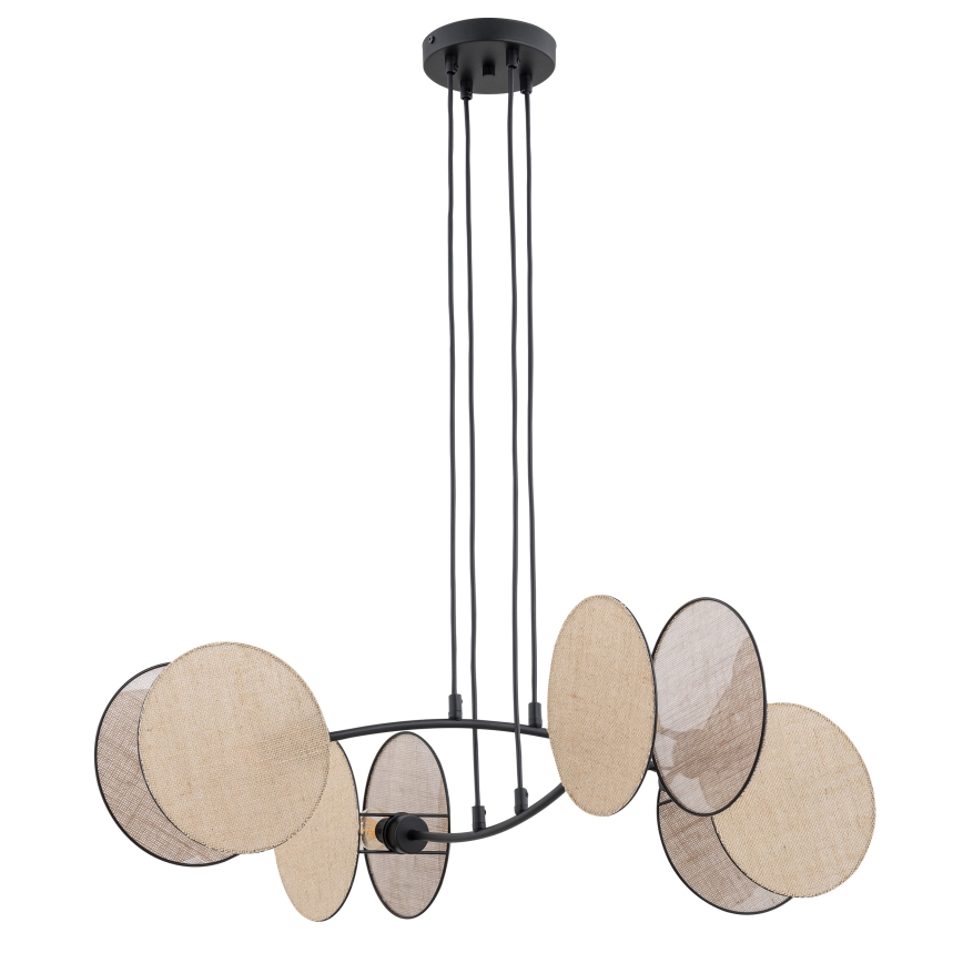 Hängeleuchte MOTIF 4xE14/10W/230V beige