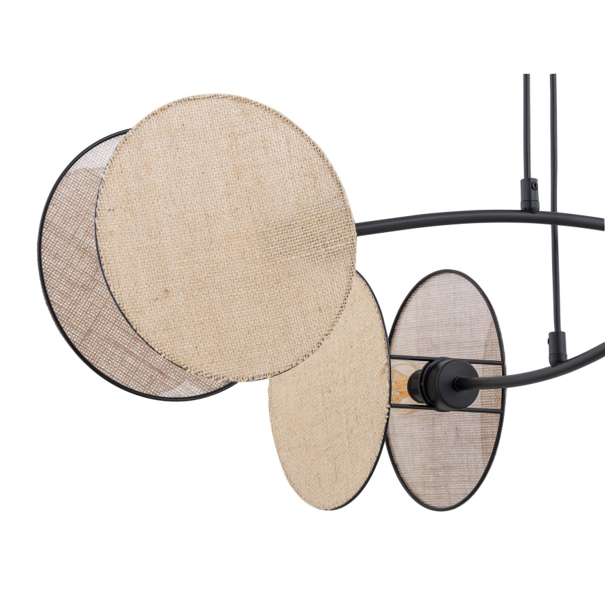 Hängeleuchte MOTIF 4xE14/10W/230V beige