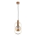 Hängeleuchte MUFI 1xE14/10W/230V golden/beige
