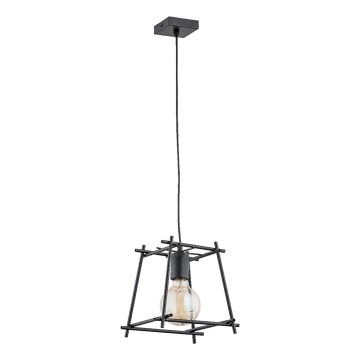 Hängeleuchte NETI 1xE27/15W/230V schwarz
