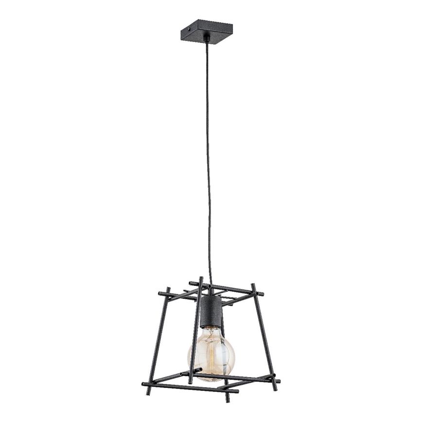 Hängeleuchte NETI 1xE27/15W/230V schwarz