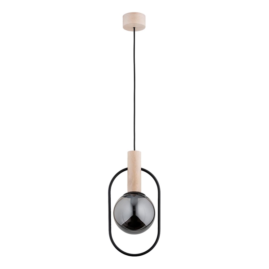 Hängeleuchte NIKI 1xE14/10W/230V schwarz/beige