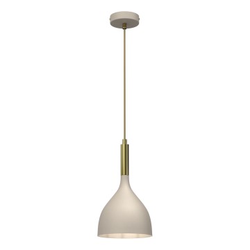 Hängeleuchte NOAK 1xE27/15W/230V beige/golden