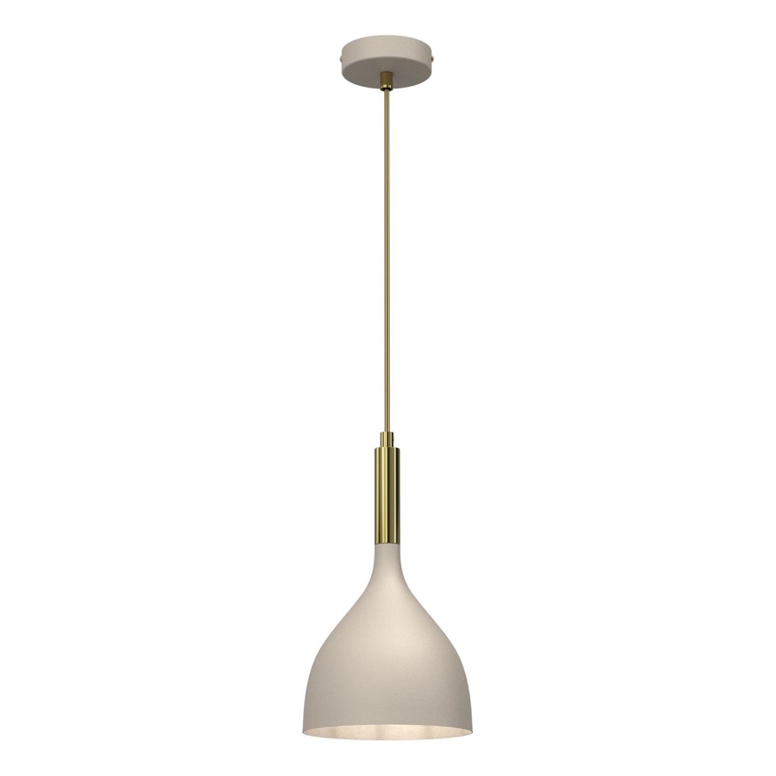 Hängeleuchte NOAK 1xE27/15W/230V beige/golden