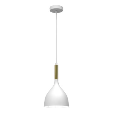 Hängeleuchte NOAK 1xE27/15W/230V weiß/golden