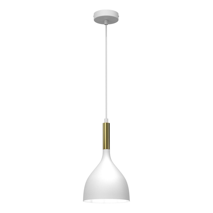 Hängeleuchte NOAK 1xE27/15W/230V weiß/golden