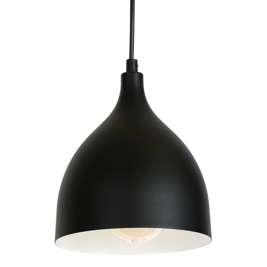 Hängeleuchte NOAK 2xE27/15W/230V schwarz
