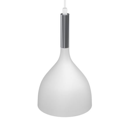 Hängeleuchte NOAK 2xE27/15W/230V weiß/glänzendes Chrom