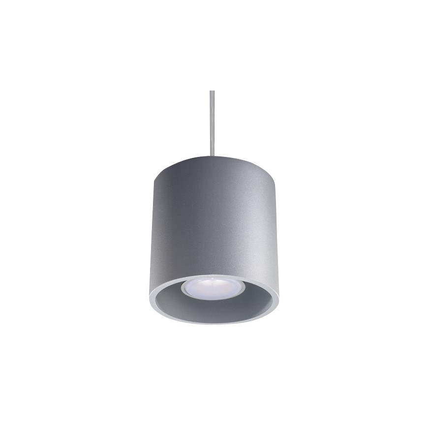 Hängeleuchte ORBIS 1 1xGU10/40W/230V grau