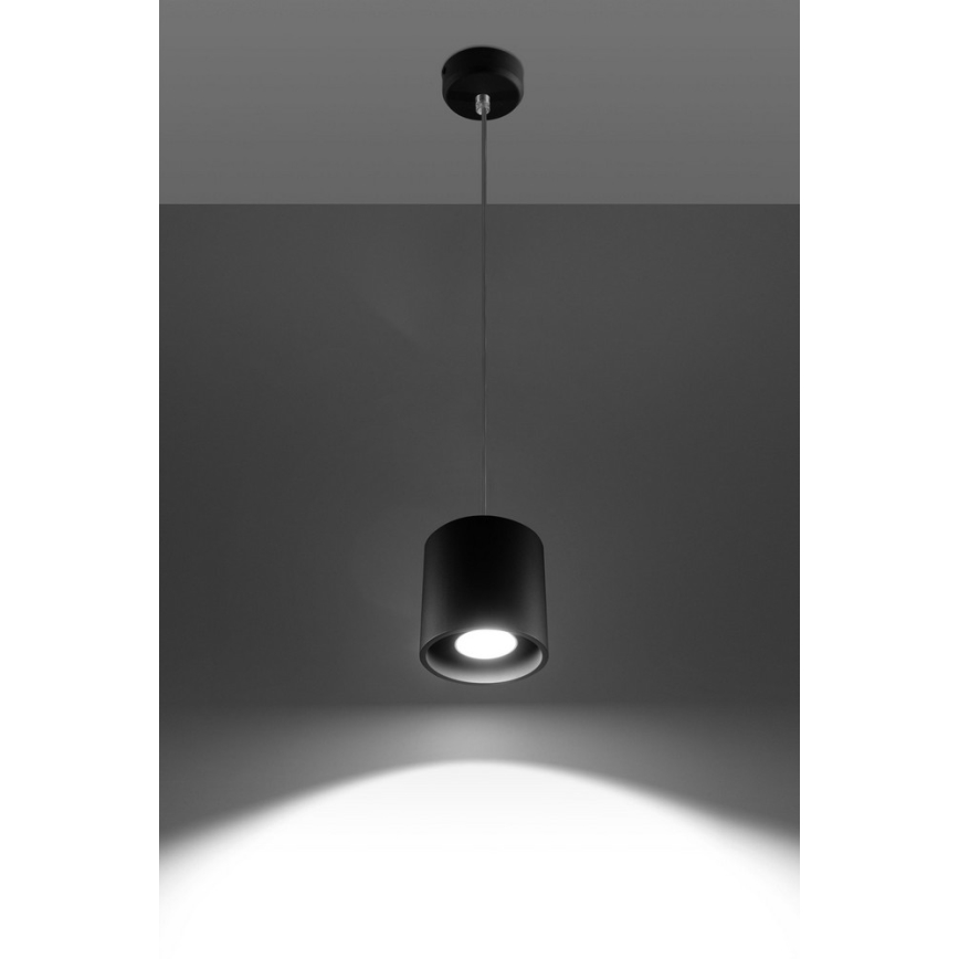 Hängeleuchte ORBIS 1 1xGU10/40W/230V schwarz