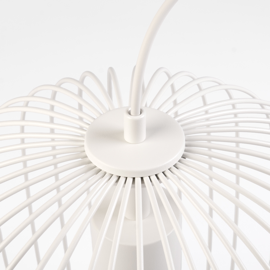 Hängeleuchte OVELLA 1xE27/15W/230V Ø 34 cm cremefarben