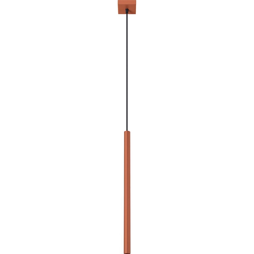 Hängeleuchte PASTELO 1xG9/8W/230V rot