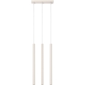 Hängeleuchte PASTELO 3xG9/8W/230V cremefarben