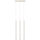Hängeleuchte PASTELO 3xG9/8W/230V cremefarben