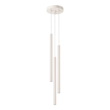 Hängeleuchte PASTELO 3xG9/8W/230V cremefarben